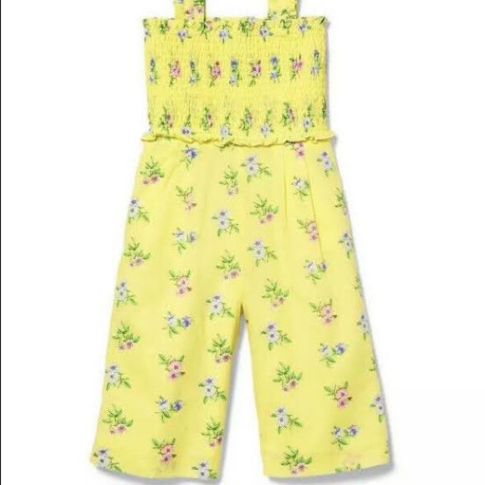 Janie and Jack floral romper